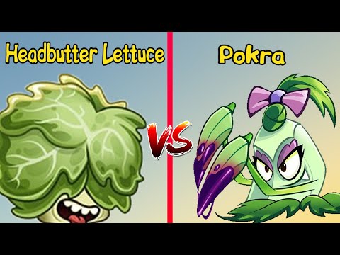 Headbutter Lettuce vs Pokra Levels 1 ► Plants vs. Zombies 2: It's About Time