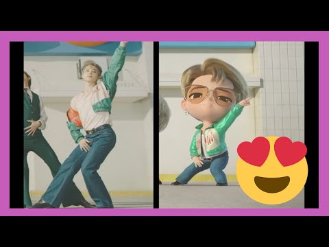 BTS vs Tiny Tan 👀 (DYNAMITE) | Grupal e individual COMPARACIÓN 🙈