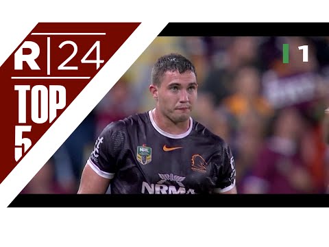 NRL: Top 5 Tries - April I Feat. Oates & Tuivasa-Sheck