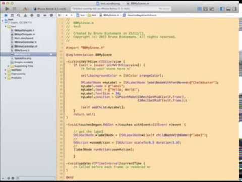 Sprite Kit - SKAction scaleTo: