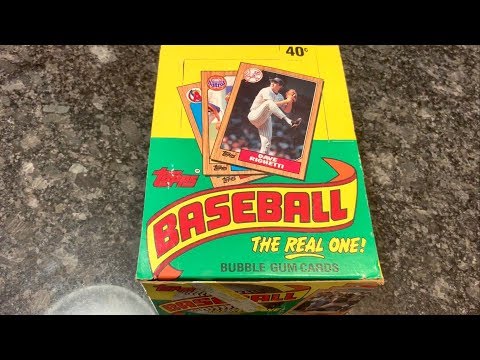 1987 TOPPS BOX BREAK!  THROWBACK THURSDAY