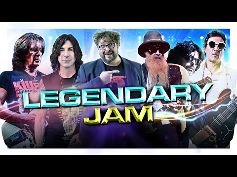 Billy Gibbons - ZZ Top - All Star Guitar Jam Feat Stef Burns, Fede Poggipollini, Maurizio Solieri