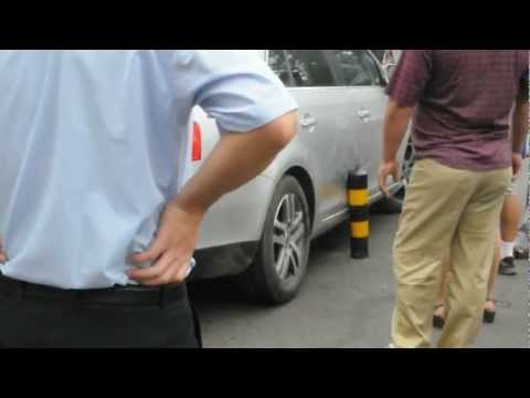 Kleiner Parkplatzrempler