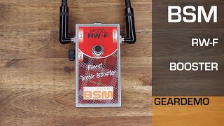 Video thumbnail for BSM  - RW - F Booster (No Talk Geardemo) by Haiko Heinz
