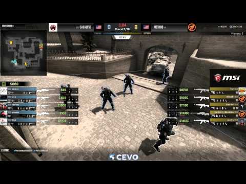 Casaless vs Method Game 1 (CEVO-P CS:GO Season 8) - AwesomeSauce & Sabo