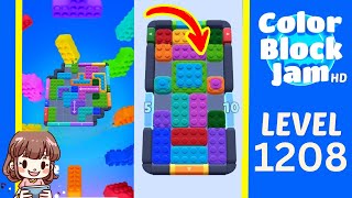 Soluzione del Livello 1208 di Color Block Jam