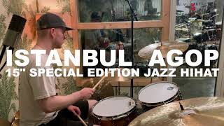 Video thumbnail for Istanbul Agop 15" Special Edition Jazz Hihat - 958g / 1142g by Slagverket