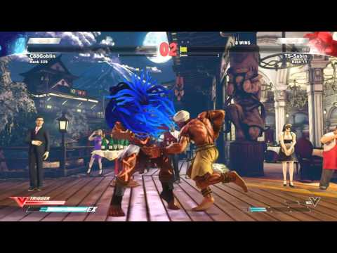 STREET FIGHTER V - TS Sabin vs C88Goblin [720p/60fps]