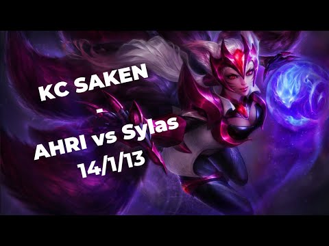 KC SAKEN - Mid Lane - AHRI vs Sylas - S12 | Patch 12.12 - Replay