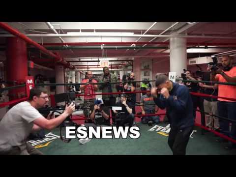 Rocky Martinez Full Workout For Lomachenko Fight EsNews Boxing