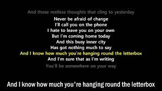 Listening for the Weather (Lyrics) - Bic Runga