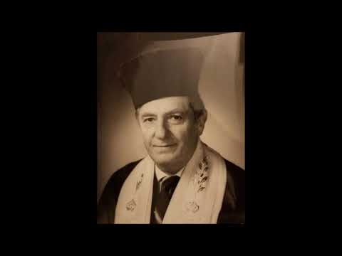 Liturgical Art Song By Cantor Israel Goldstein - Adir Hu