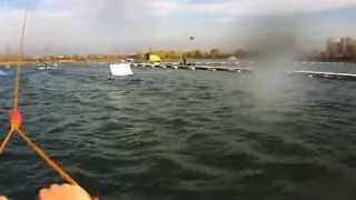 preview picture of video 'Wakeboarding Győr, Hungary 2013 október'