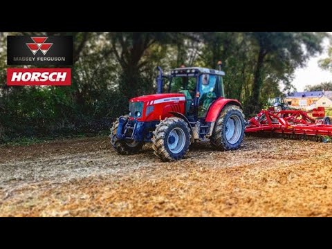 🇫🇷 Déchaumage 2020 |Massey Ferguson 5465 | Horsch joker 5 rt