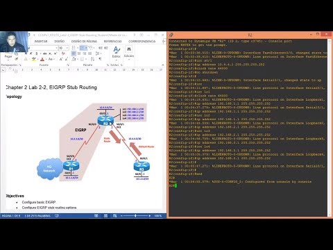 CCNPv7 ROUTE Lab2-2 EIGRP Stub Routing