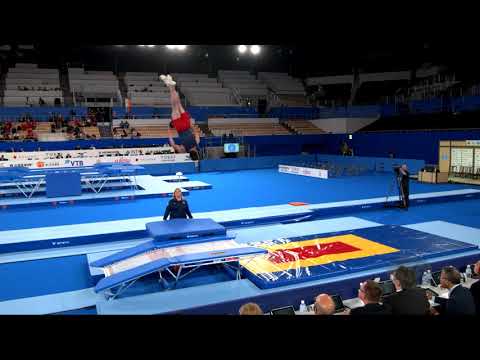 ORR Noah (USA) M - 2019 Trampoline Worlds, Tokyo (JPN) - Qualification Double Mini R2