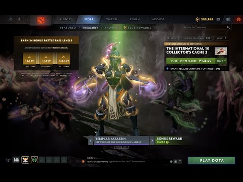 COLLECTOR'S CACHE 2 TREASURE OPENING - DOTA 2