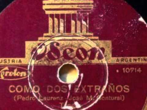 Como Dos Extranos - Francisco Canaro Canta Ernesto Famá (1940)