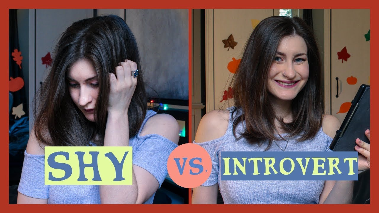 Shy vs  Introverted