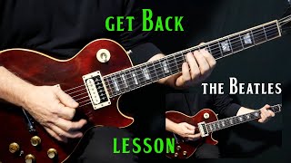 how to play  Get Back  on guitar by The Beatles  g