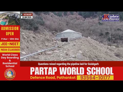 Questions raised regarding the pipeline laid for Gulabgarh