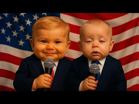 Baby Trump vs Baby Biden: FUNNIEST Debate Moments