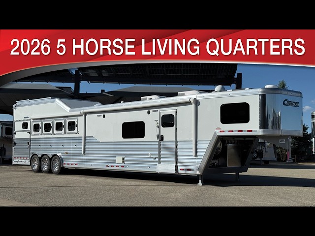 Preview image of 2026 Cimarron Norstar 5 Horse Living Quarters | Luxury On The Road youtube video