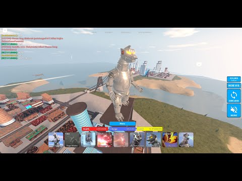 mecha godzilla ataca orasul