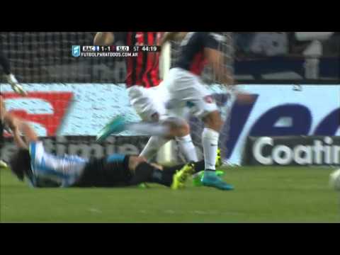 Gol de Bou. Racing 2 San Lorenzo 1.Cuartos de Final.Copa Argentina. Fútbol Para Todos