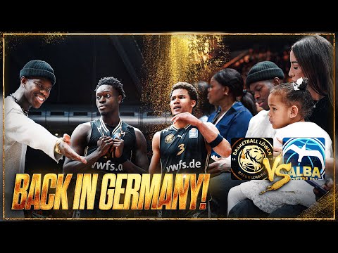 BACK IN GERMANY! - MY BASKETBALL CLUB WON! BRAUNSCHWEIG LÖWEN VS ALBA BERLIN