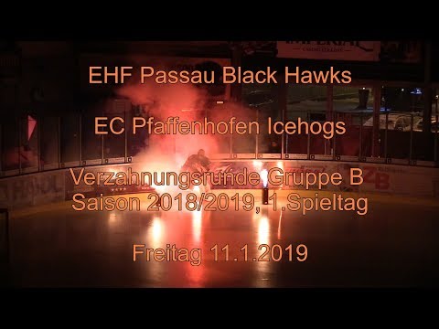 EHF Passau Black Hawks - EC Pfaffenhofen Icehogs 11.1.2019