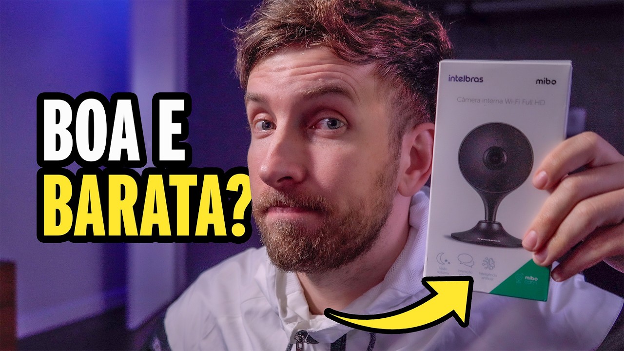 Miniatura da avaliação em vídeo de Câmera de Segurança Intelbras iM3 C Full HD Wi-Fi Preto