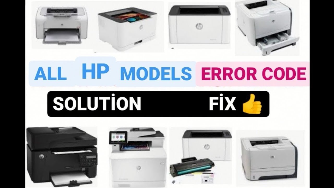 ALL HP PRINTER ERROR CODES SOLUTIONS FIX