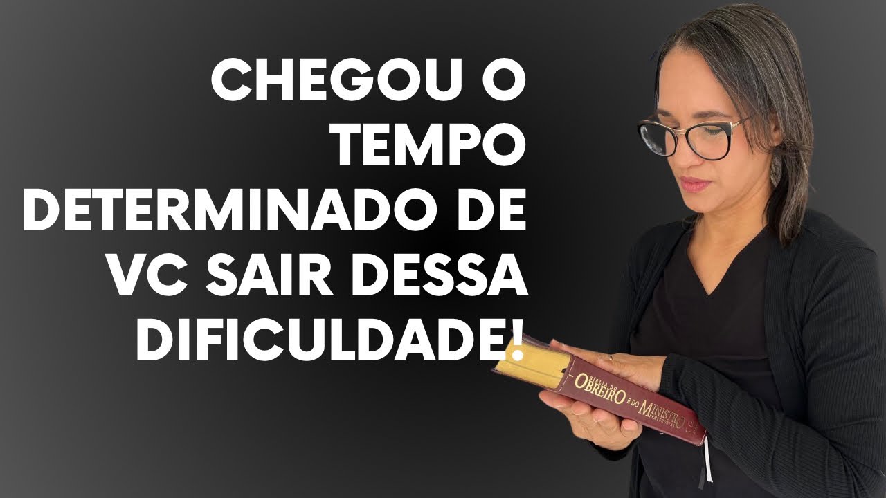 ORAÇÃO DA NOITE: Chegou o tempo determinado de vc sair dessa situação!!!