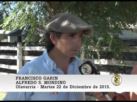 22-12-15 Nota Francisco Garìn - Alfredo S. Mondino - Olavarria.
