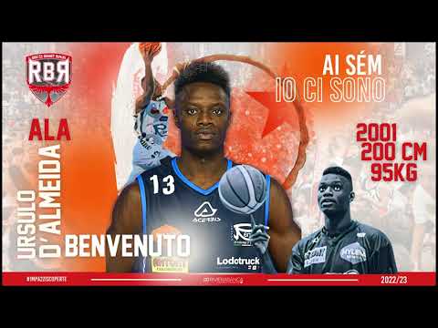 Ursulo D'Almeida - New Rinascita Basket Rimini player.