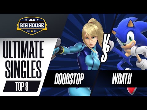 Doorstop (Zero Suit Samus) vs Wrath (Sonic) - Ultimate Singles Top 8 - The Big House 11