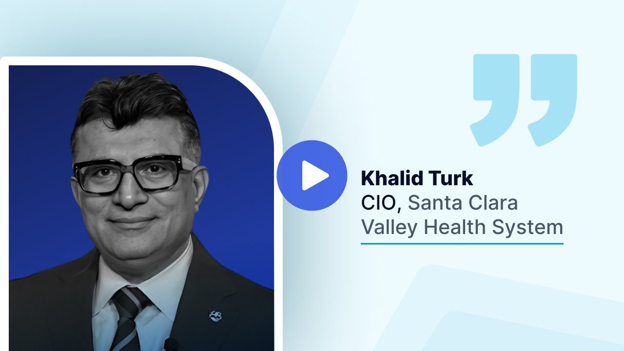 See what Khalid Turk from Santa Clara Valley Health System has to say about 314e