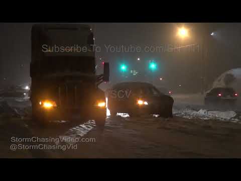 Poughkeepsie, NY Travel Nightmare in Heavy Snow - 11/15/2018