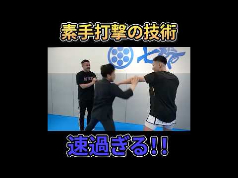 武術家の腕へのパンチが速過ぎる #ワンインチチャンネル #格闘技 #石井東吾
