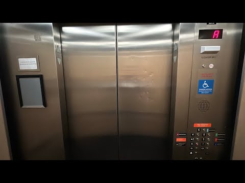 Modernized Westinghouse Hydraulic Elevators @ 200 Public Square Parking Garage Cleveland Ohio