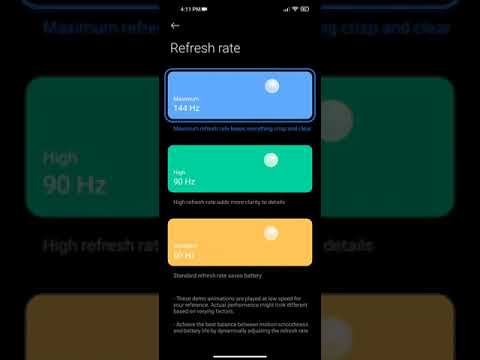 Refresh Rate 144hz vs 90hz vs 60hz