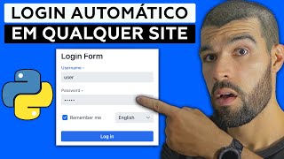 Entre em qualquer site com Python [FÁCIL]