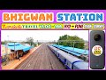 BHIGWAN RAILWAY STATION HYD TO PUNE TRAIN JOURNEY T NAIDU TRAVEL VLOGS WITH TELUGU MASHUP SONGS