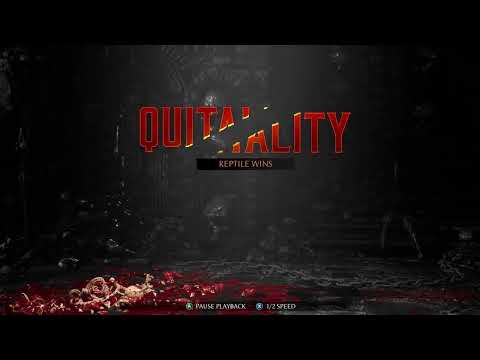 This Guy Is A Professional Quitter! The Most Perfectly Timed Quitality In MK1!!!