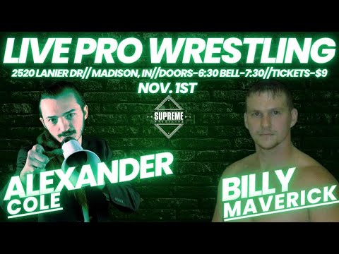 Alexander Cole vs Billy Maverick (11/1/25)