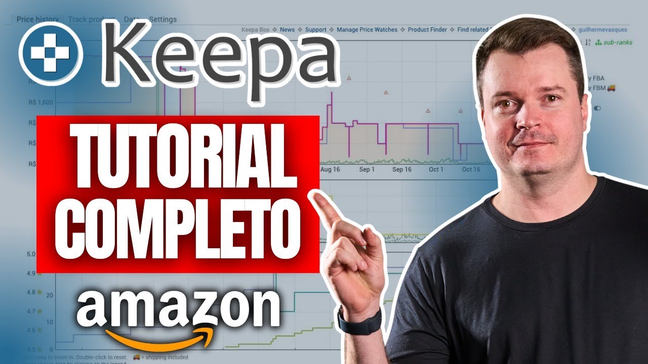 Tutorial Completo - Keepa  - Passo a passo 2025 - Como Minerar Produtos para vender na Amazon FBA
