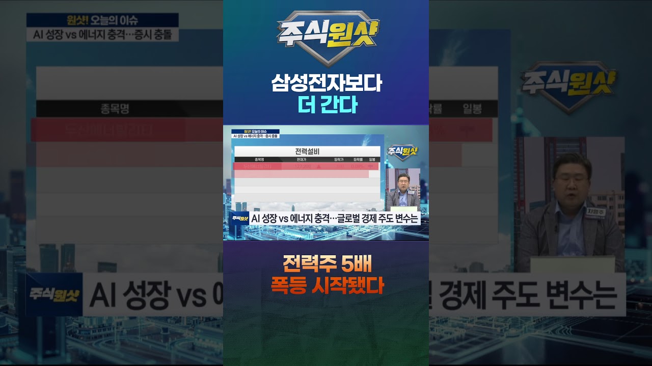 삼성전자보다 더 간다…전력주 5배 폭등 시작됐다