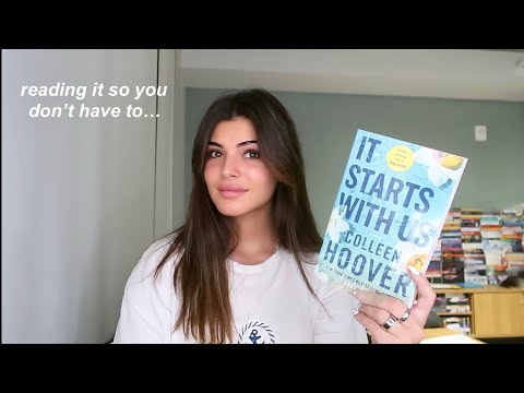 'It Starts With Us' reading vlog— full review with spoilers
