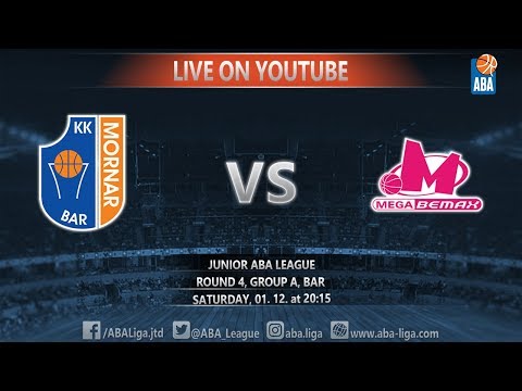 Junior ABA Liga 2018/19, Round 4 match: Mornar U19 - Mega Bemax U19 (1. 12. 2018)